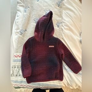 Vineyard vines 3T hooded fleece jacket